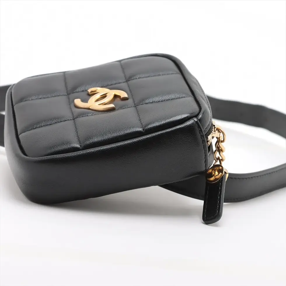 B205. Chanel Chocolate Bar Waist Bag