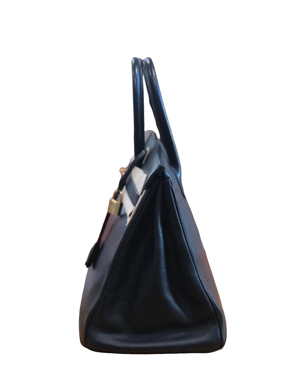 Thumbnail: HERMES BIRKIN 35 NOIR GOLD HARDWARE ARDENNES □C