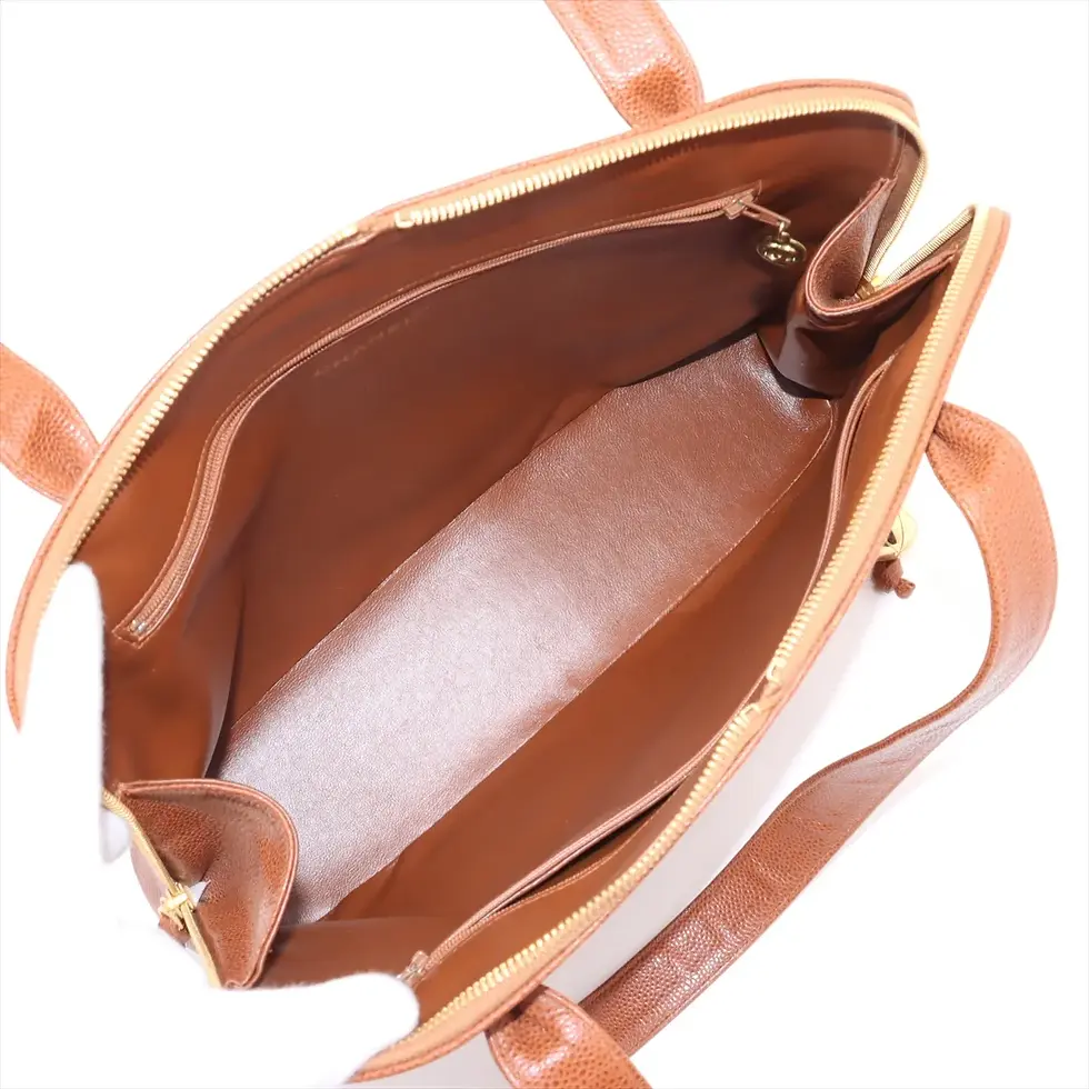 Thumbnail: B301. Chanel caviar tote 