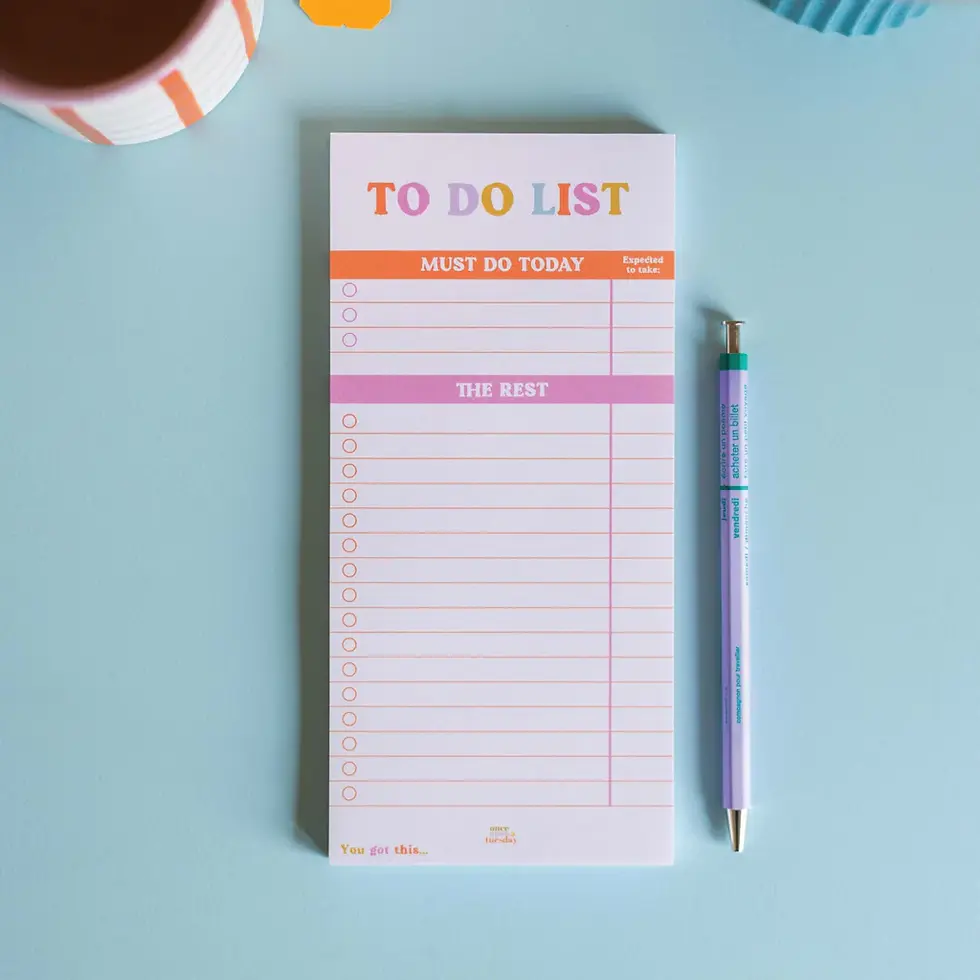 Thumbnail: Good Tuesday | To Do Lists