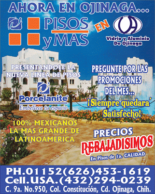 Vidrios y Aluminio de Ojinaga