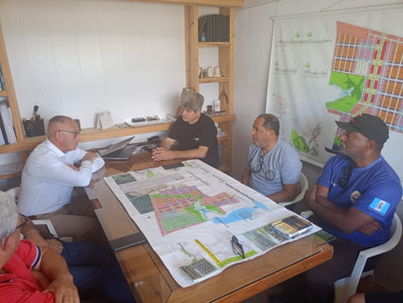 visita do Secretário de Habitação