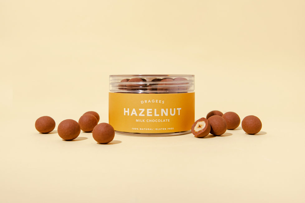 Dragees-Hazelnuts