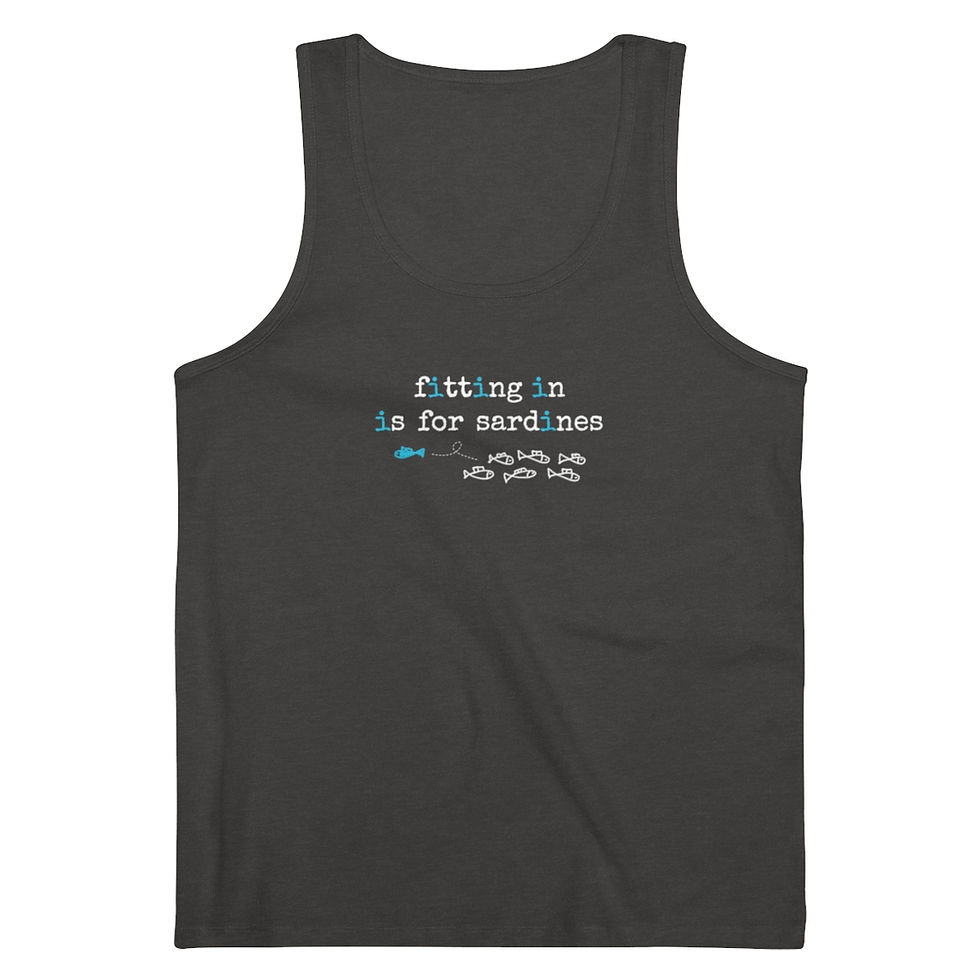 Thumbnail: Sardines Unisex Tank Top (EU/UK)