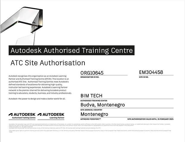 CERTIFICATION BIM TECH