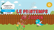 Confusions de lecture AN-ON - Niveau 3 - Le printemps au jardin