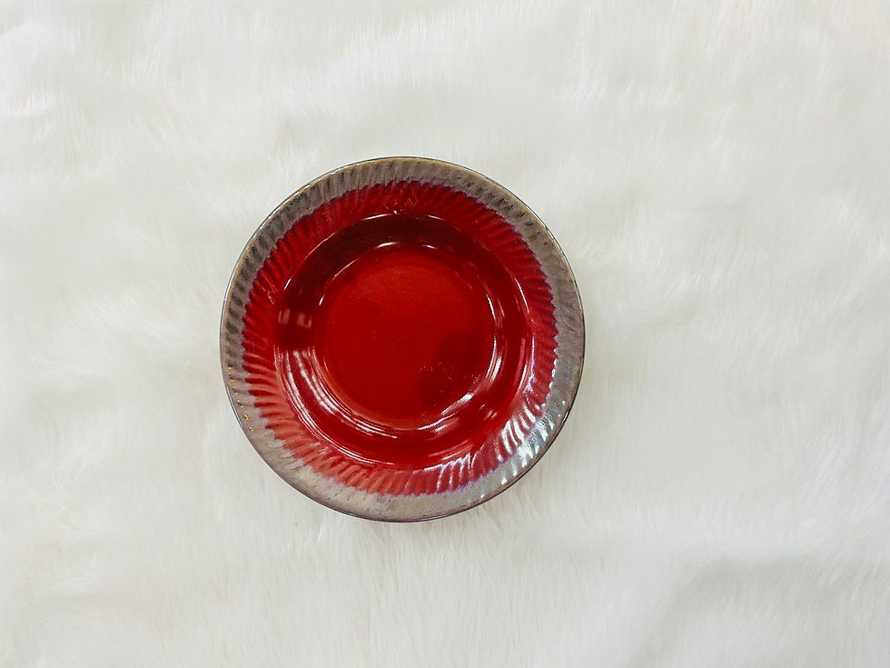 Thumbnail: Maroon Pasta Plate (7inc)