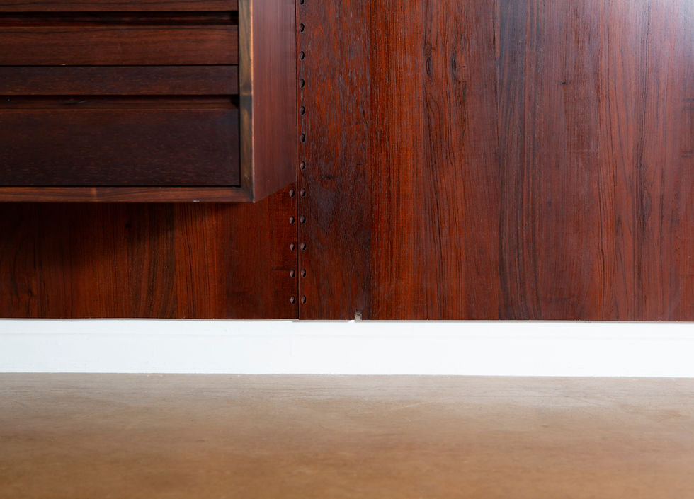 Thumbnail: Rosewood Poul Cadovius 4 Bay Wall Unit. SOLD
