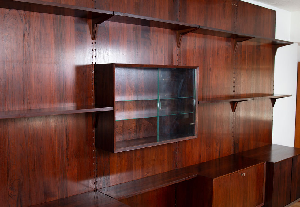 Thumbnail: Rosewood Poul Cadovius 4 Bay Wall Unit. SOLD