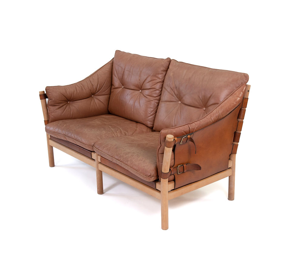 Thumbnail: Danish Modern Safari Sling Sofa