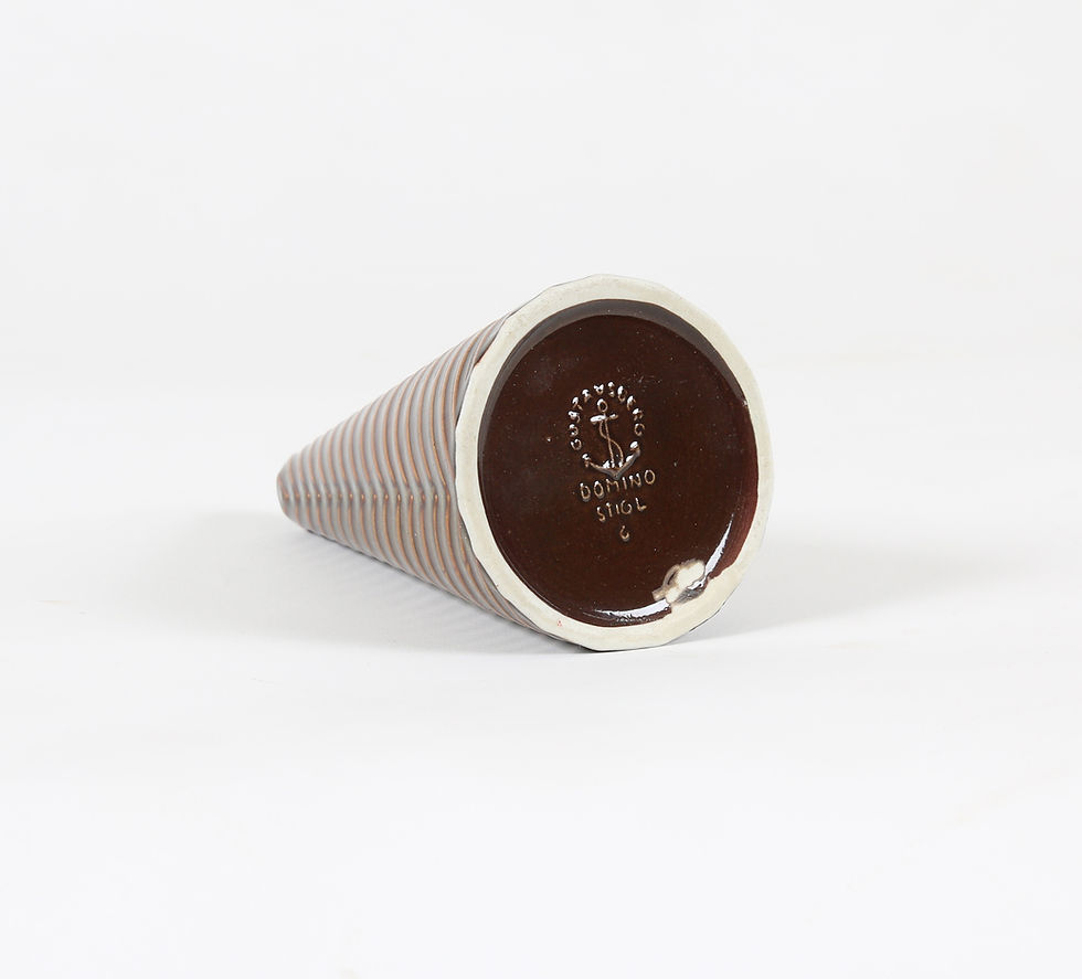 Thumbnail: Stig Lindberg for Gustavsberg Domino Vase. 1954 Swedish MCM