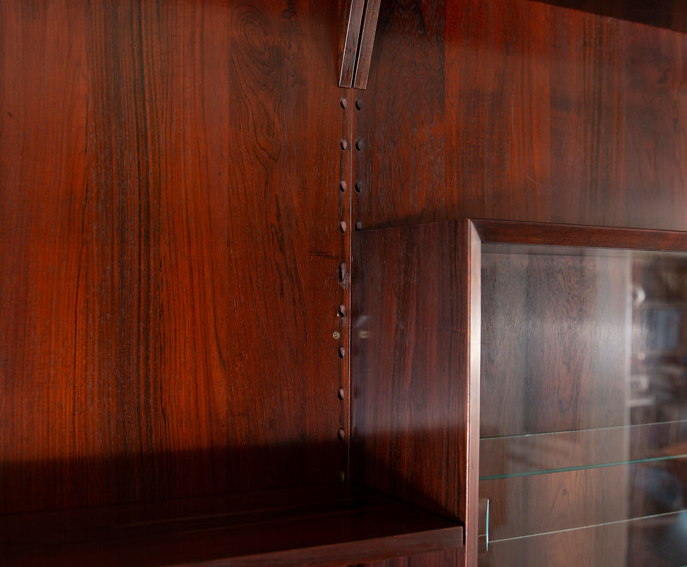 Thumbnail: Rosewood Poul Cadovius 4 Bay Wall Unit. SOLD