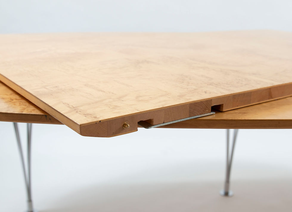 Thumbnail: Rare Superellipse Conference, Dining Table. Bruno Mathsson, Hein. SOLD