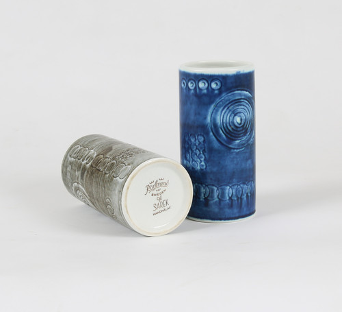 Pair of Sarek Vases by Olle Alberius for Rorstrand. Swedish 1960s
