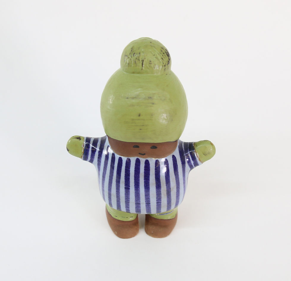 Thumbnail: Vintage Lisa Larson for Gustavsberg Kalle Ceramic Sculpture