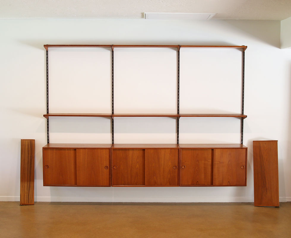 Thumbnail: Kai Kristiansen Teak Wall Unit FM Mobler