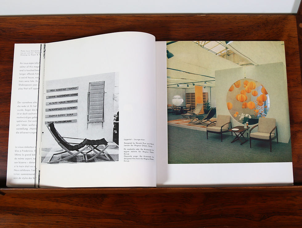 Thumbnail: Mobilia Magazine Double Issue No. 107, 108. June, July 1964. Furniture Fairs