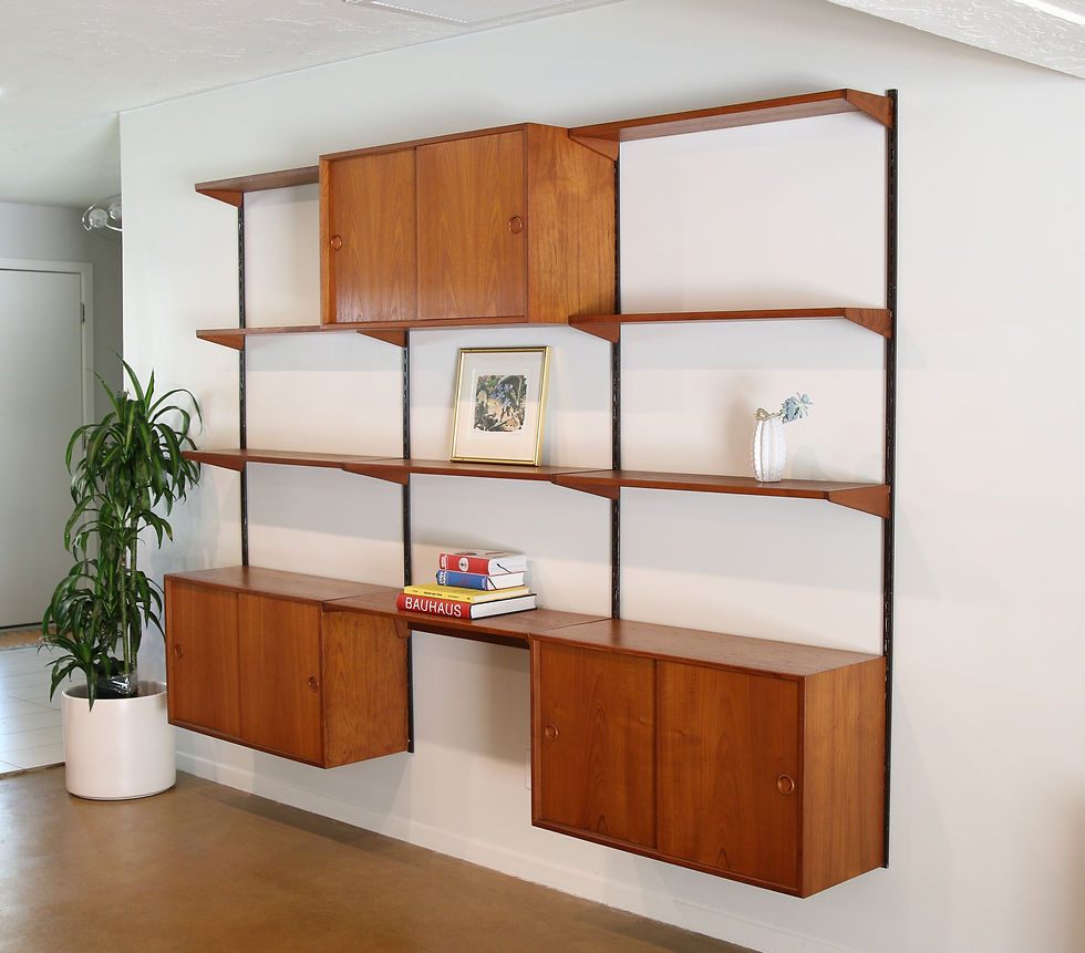 Thumbnail: Kai Kristiansen Teak Wall Unit FM Mobler