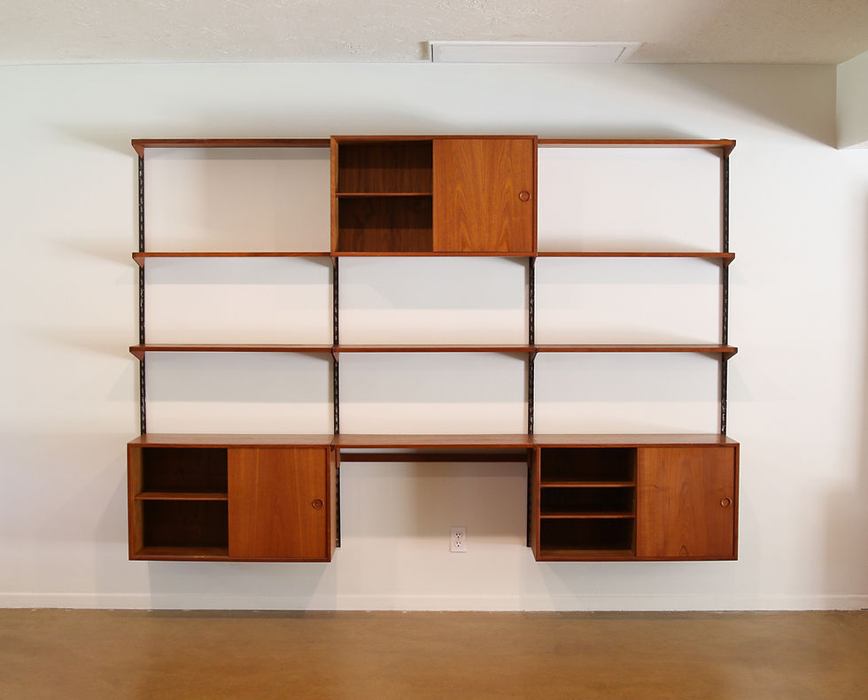 Thumbnail: Kai Kristiansen Teak Wall Unit FM Mobler
