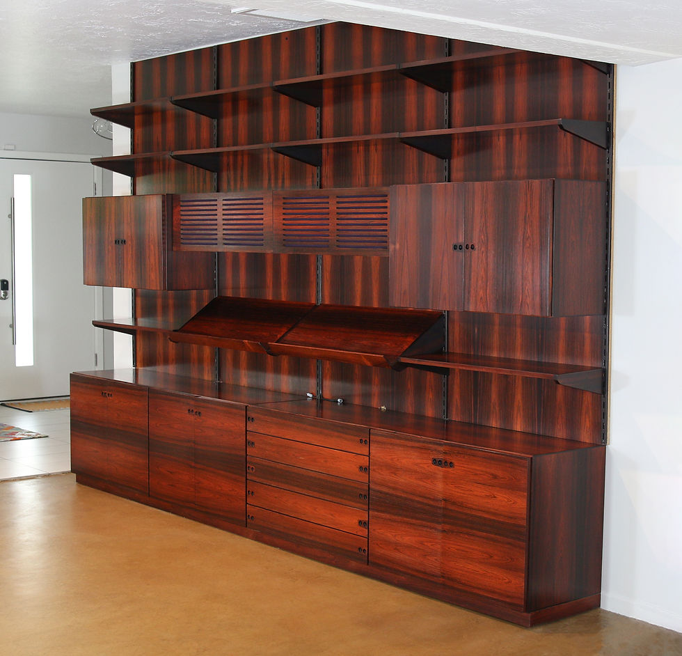 Thumbnail: Ib Kofod-Larsen Rosewood Wall Unit