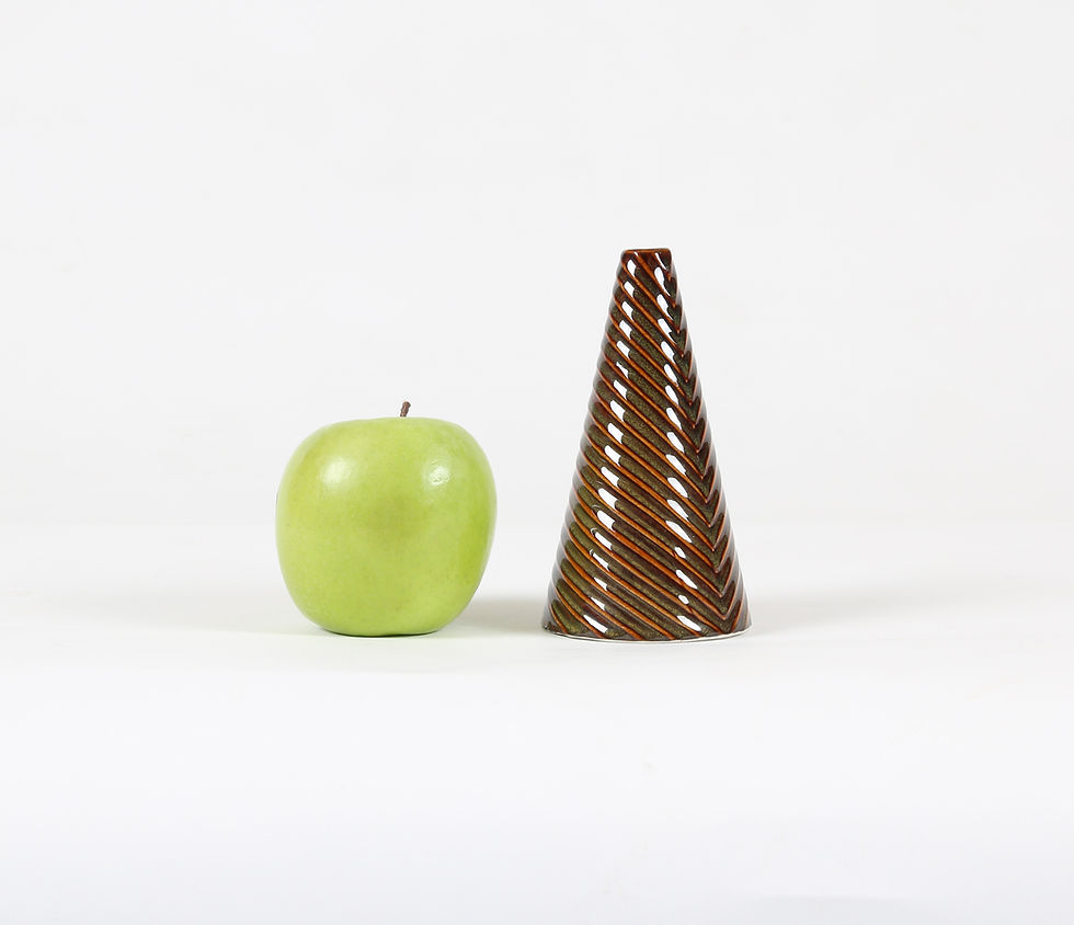 Thumbnail: Stig Lindberg for Gustavsberg Domino Vase. 1954 Swedish MCM
