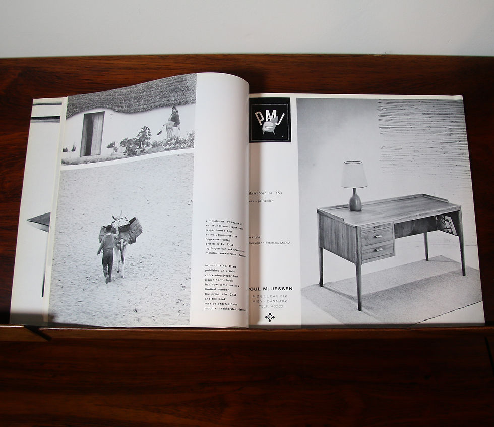 Thumbnail: Mobilia Magazine No. 55. Feb 1960. Vintage Ads, Steen Ostergaard, Jewelry