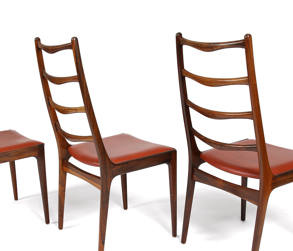 Thumbnail: Johannes Andersen Rosewood Dining Chairs