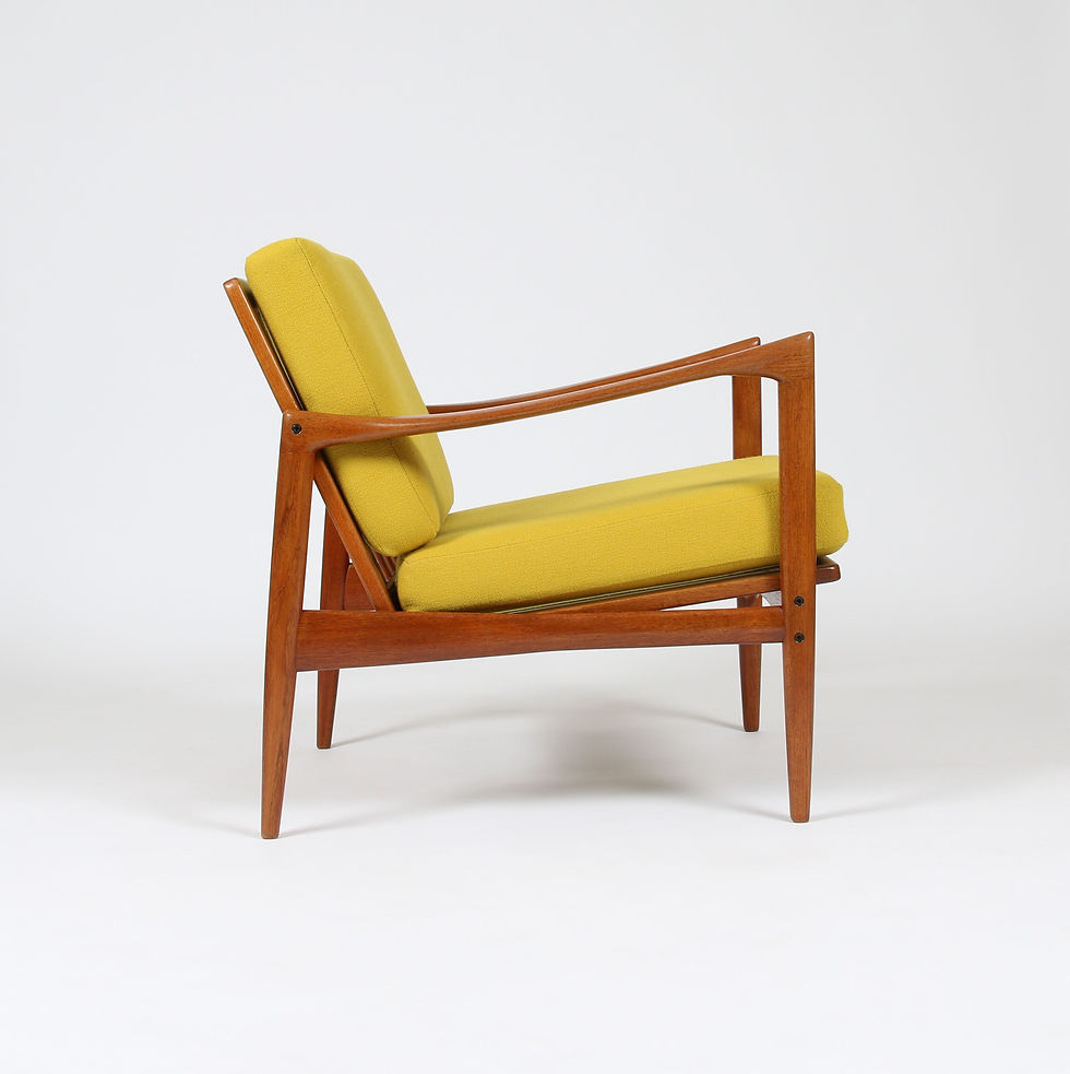 Thumbnail: Ib Kofod Larsen for OPE Kandidaten Teak Lounge Chair. SOLD
