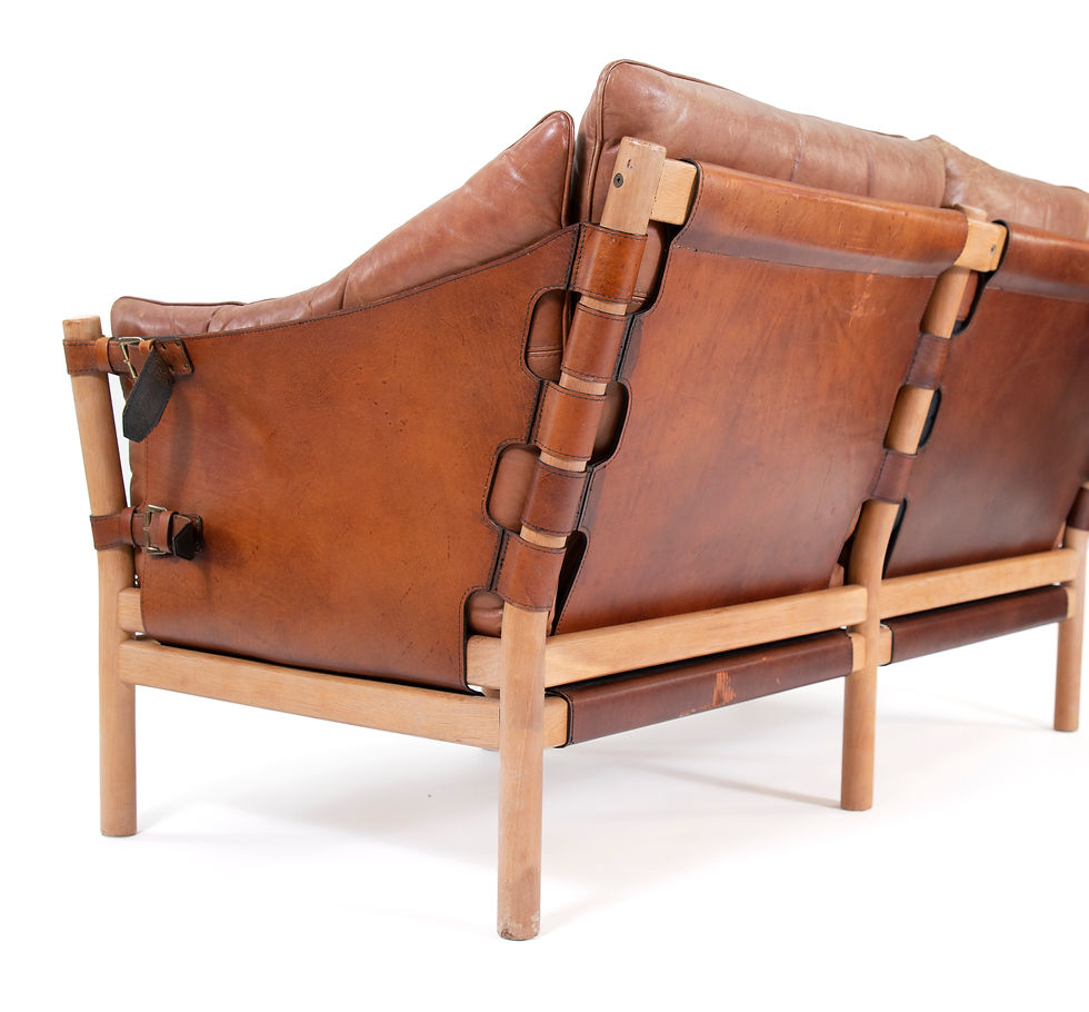 Thumbnail: Danish Modern Safari Sling Sofa