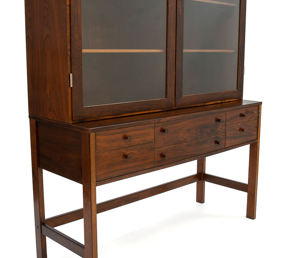 Thumbnail: Peter Lovig Nielsen Rosewood Display Cabinet. Sold
