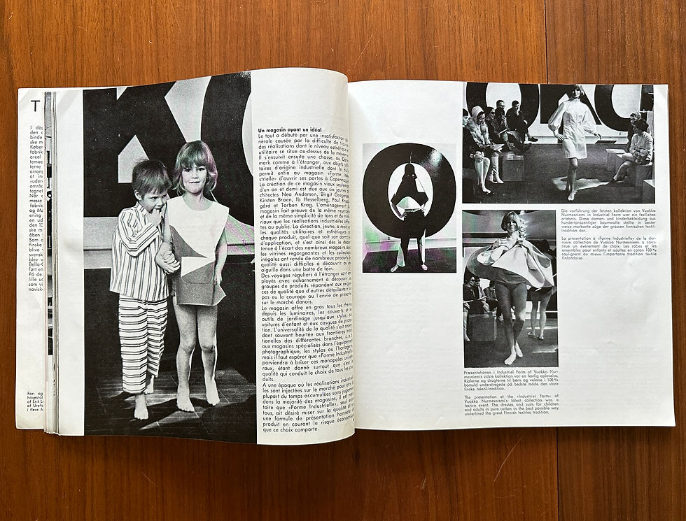 Thumbnail: Mobilia Magazine No. 165. April 1969. Scandi Furniture Fair. Text by Grete Jalk