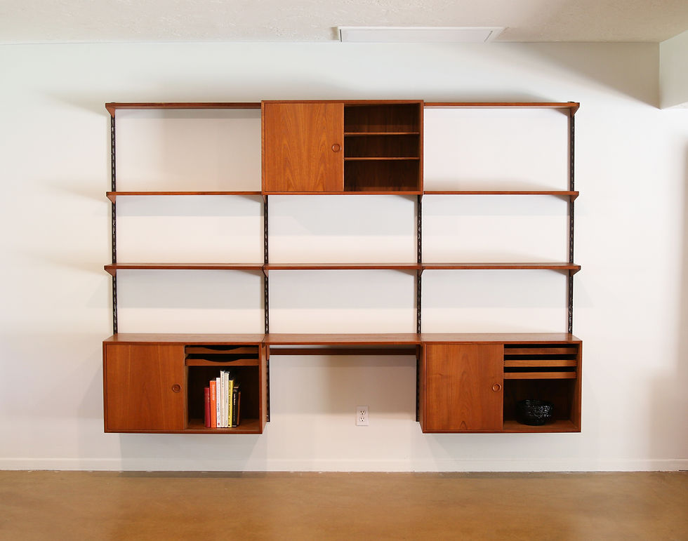 Thumbnail: Kai Kristiansen Teak Wall Unit FM Mobler