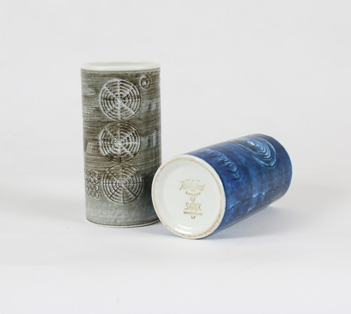 Pair of Sarek Vases by Olle Alberius for Rorstrand. Swedish 1960s