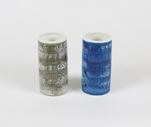 Pair of Sarek Vases by Olle Alberius for Rorstrand. Swedish 1960s
