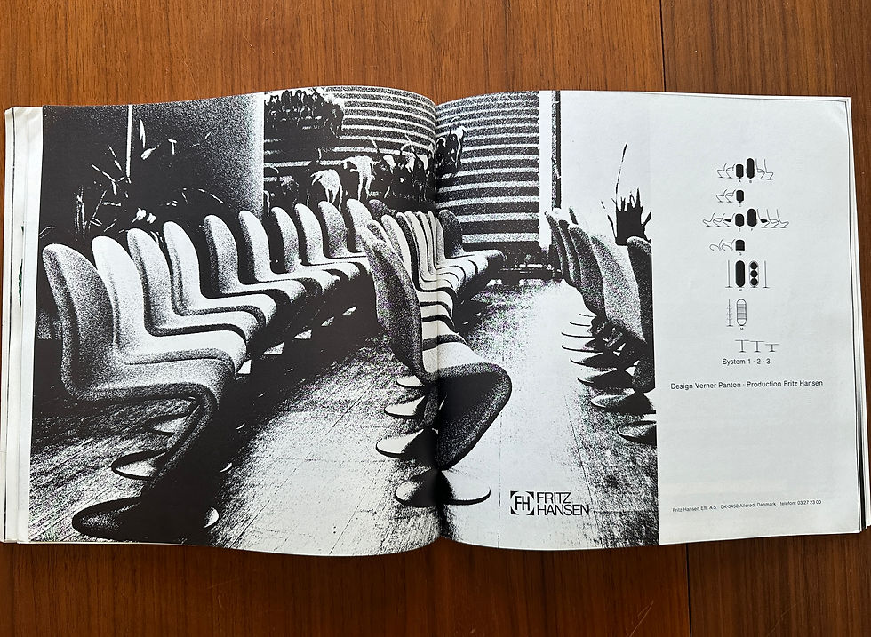 Thumbnail: Mobilia Magazine No. 279. 1978. Kvadrat Icelandic Wool Samples, Danflex, Vtg Ads
