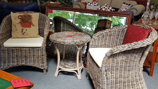 Patio conservatory and outdoor furnishings