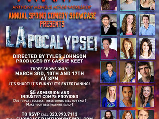 Starring in AMAW's Comedy Showcase: "LApocalypse"