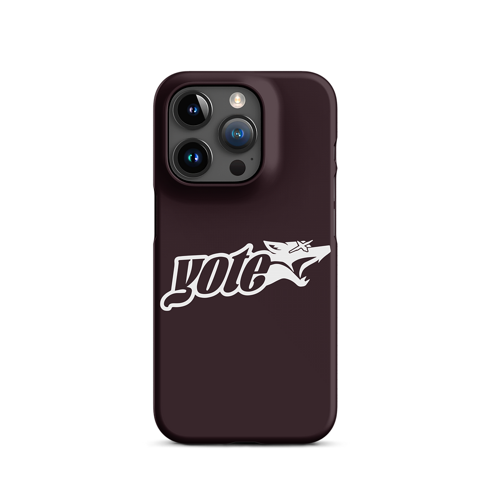 Thumbnail: Logo Snap Case for iPhone® Burgandy