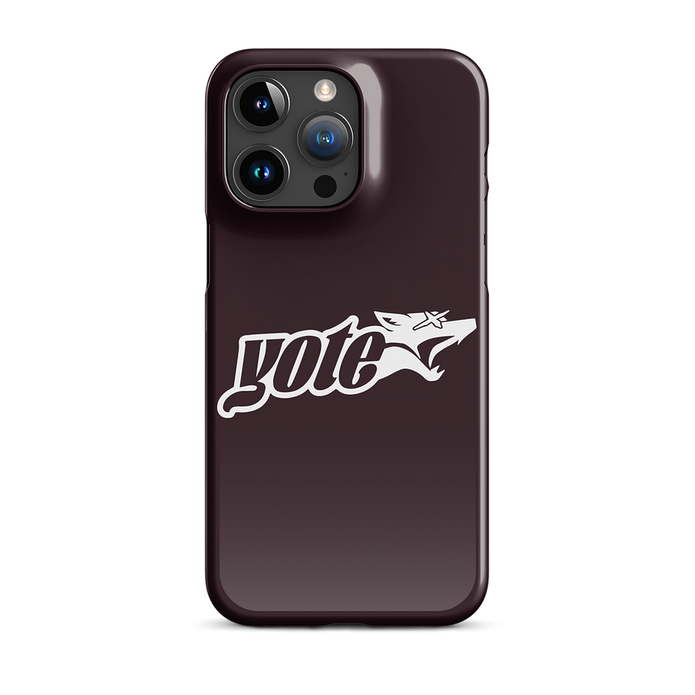 Thumbnail: Logo Snap Case for iPhone® Burgandy