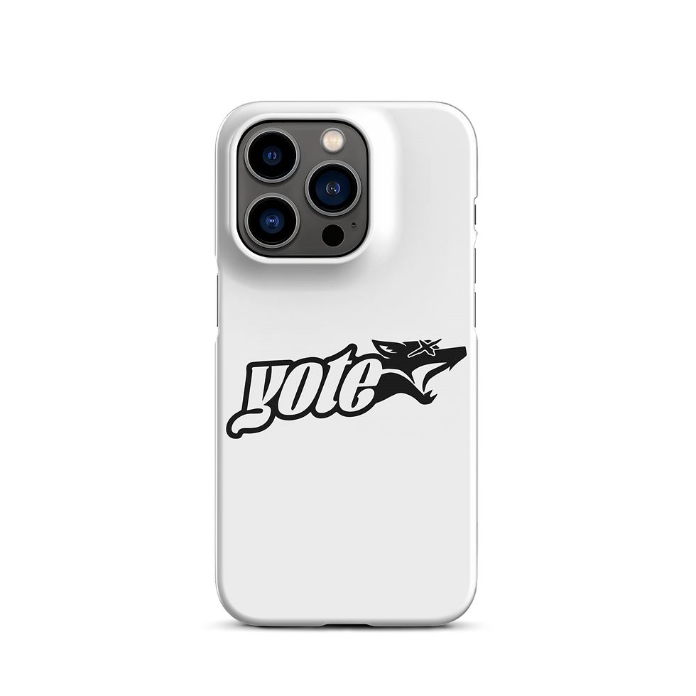 Thumbnail: Logo Snap Case for iPhone® White