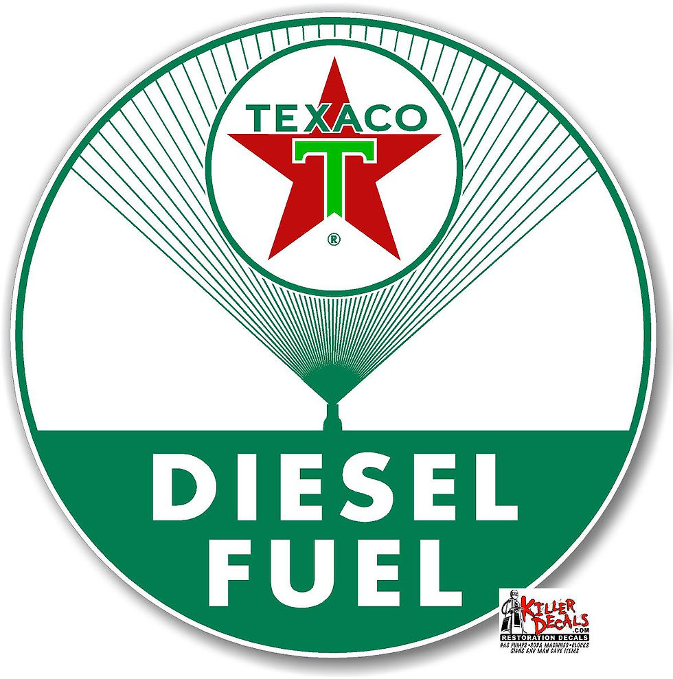(Texa41) TEXACO DECAL