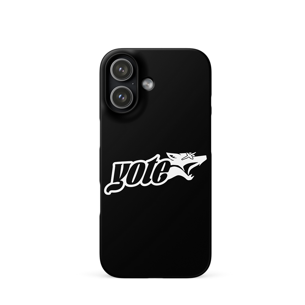 Thumbnail: Logo Snap Case for iPhone® Black