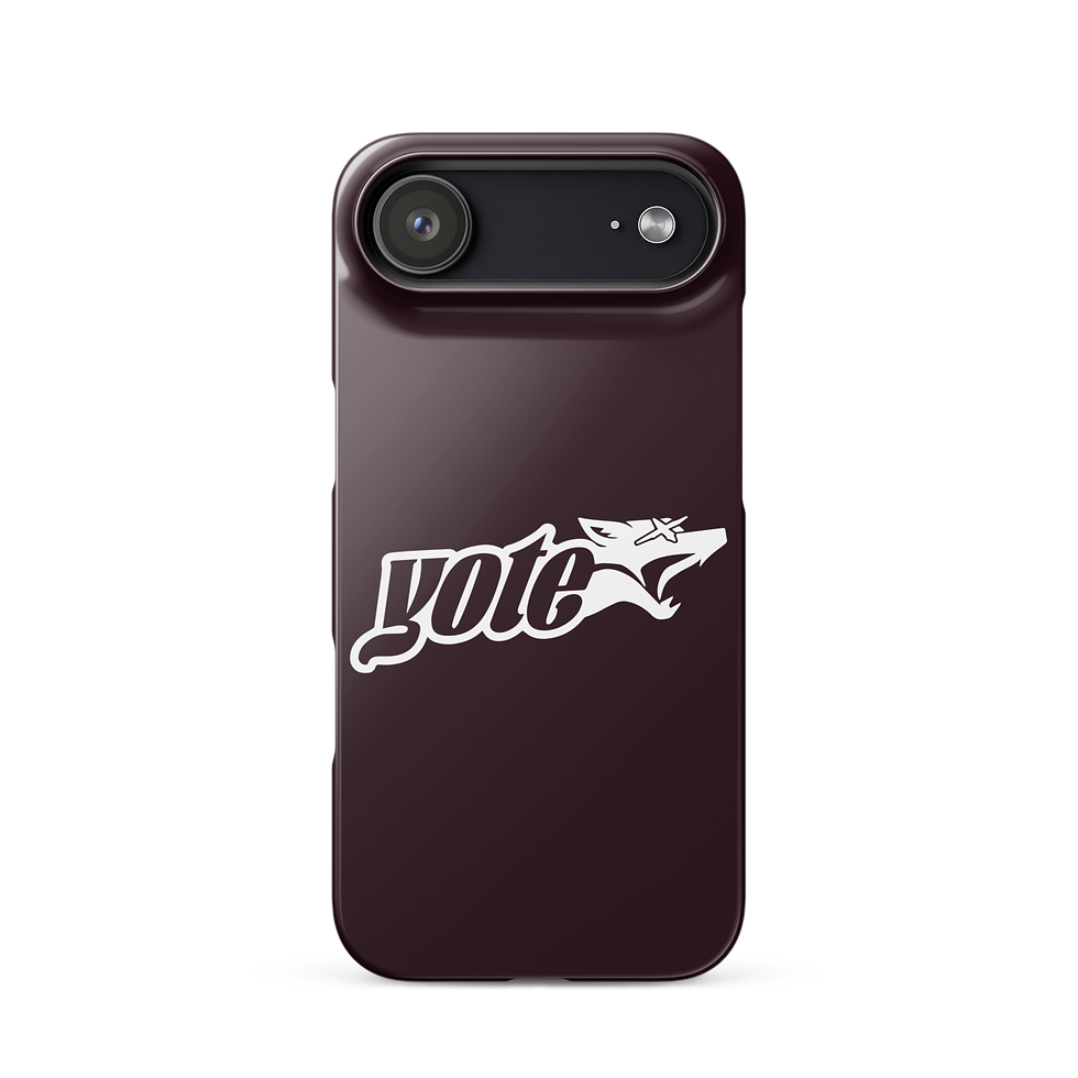 Thumbnail: Logo Snap Case for iPhone® Burgandy