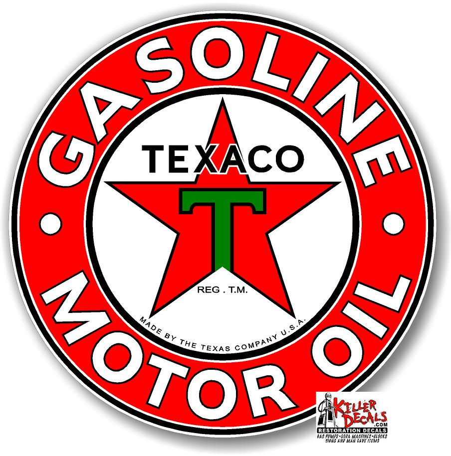 (Texa13) TEXACO DECAL
