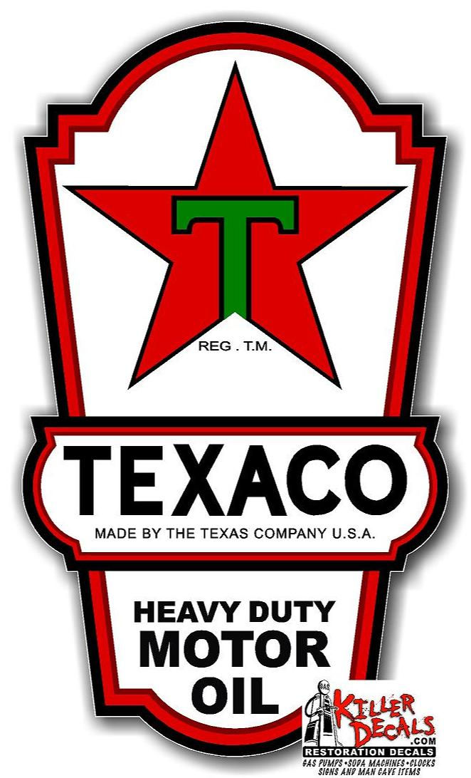 (Texa51) TEXACO DECAL