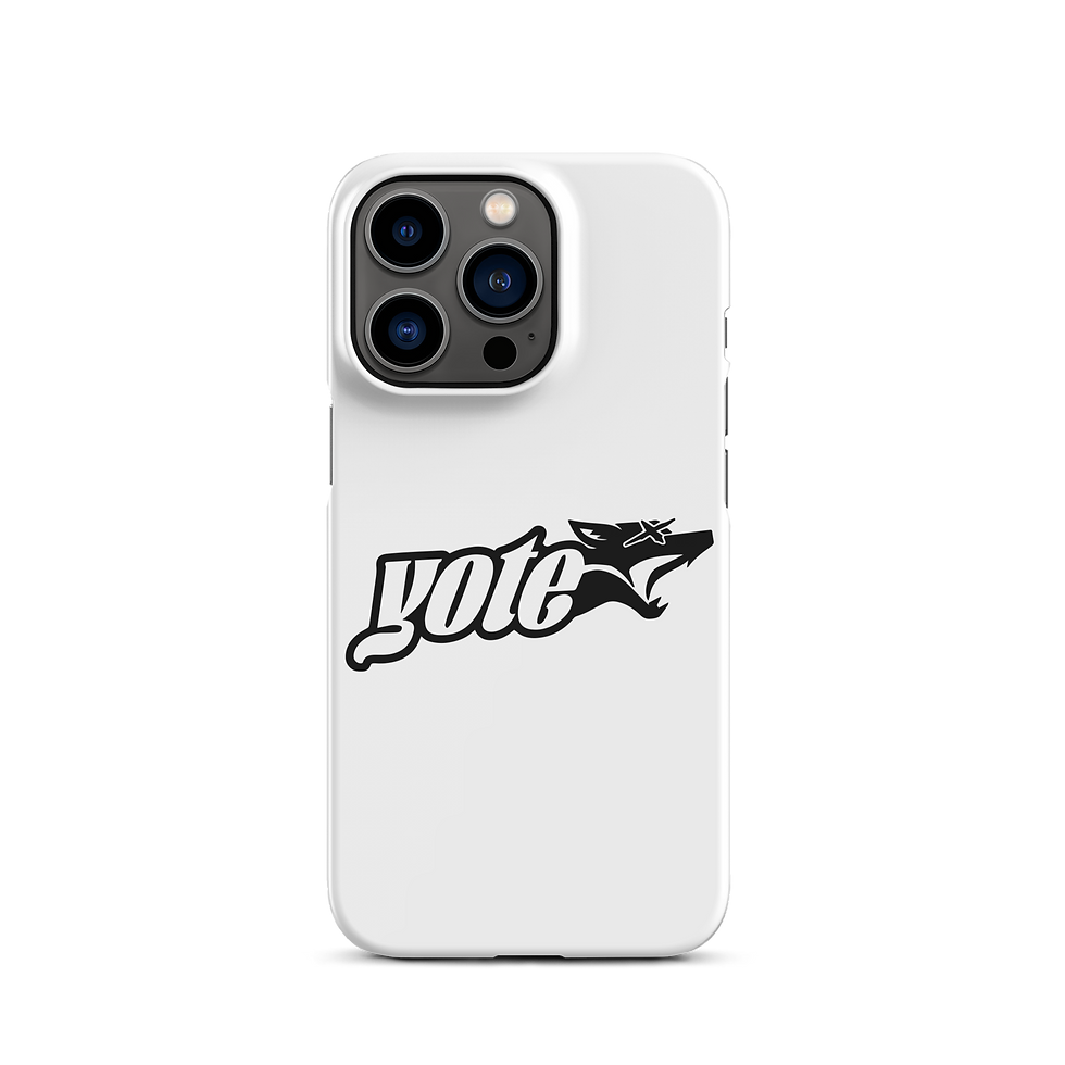 Thumbnail: Logo Snap Case for iPhone® White