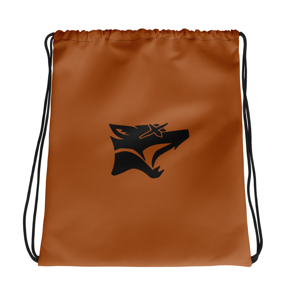 Mascot Drawstring Bag Orange