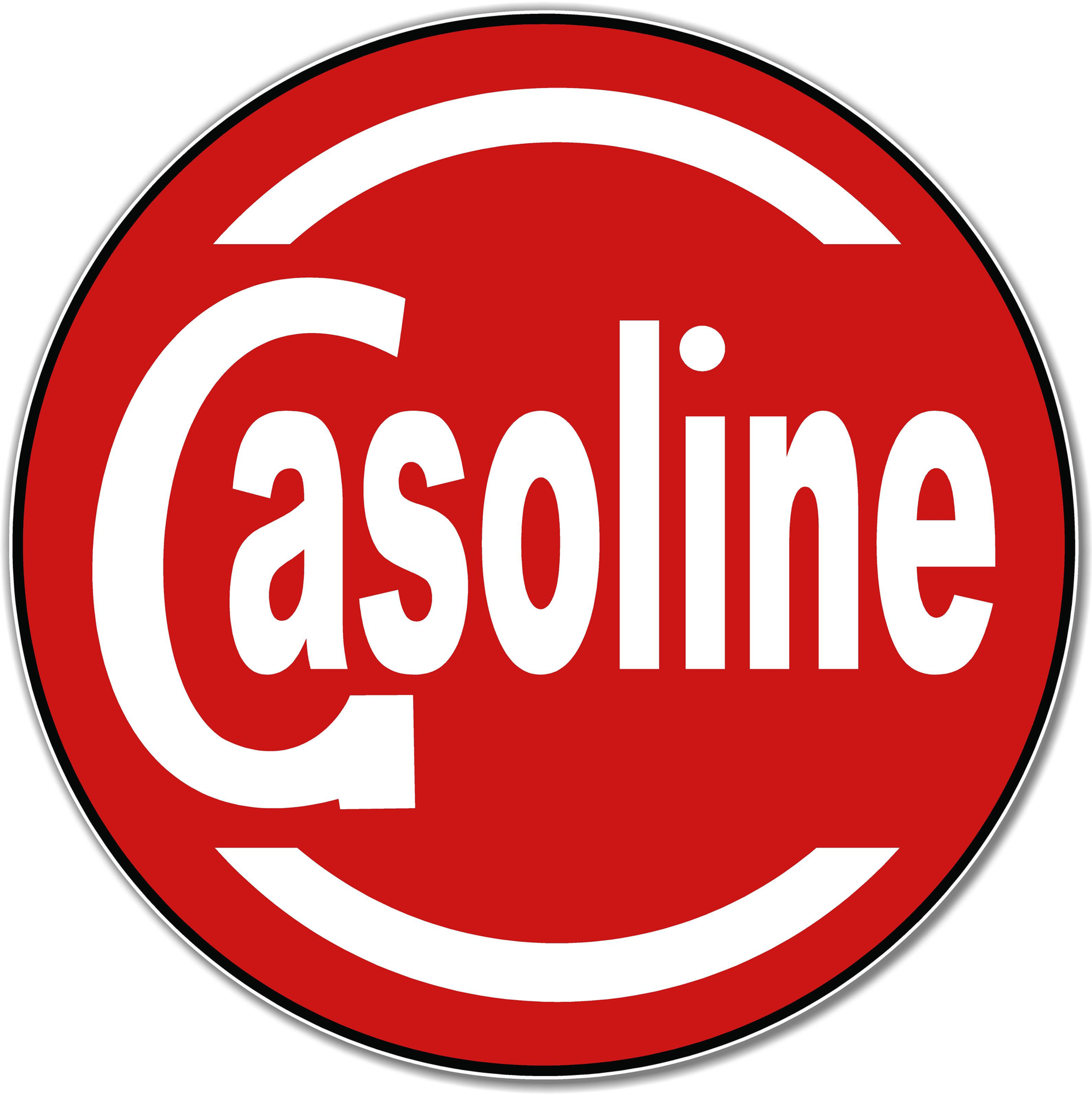 (Gas1) GASOLINE DECAL