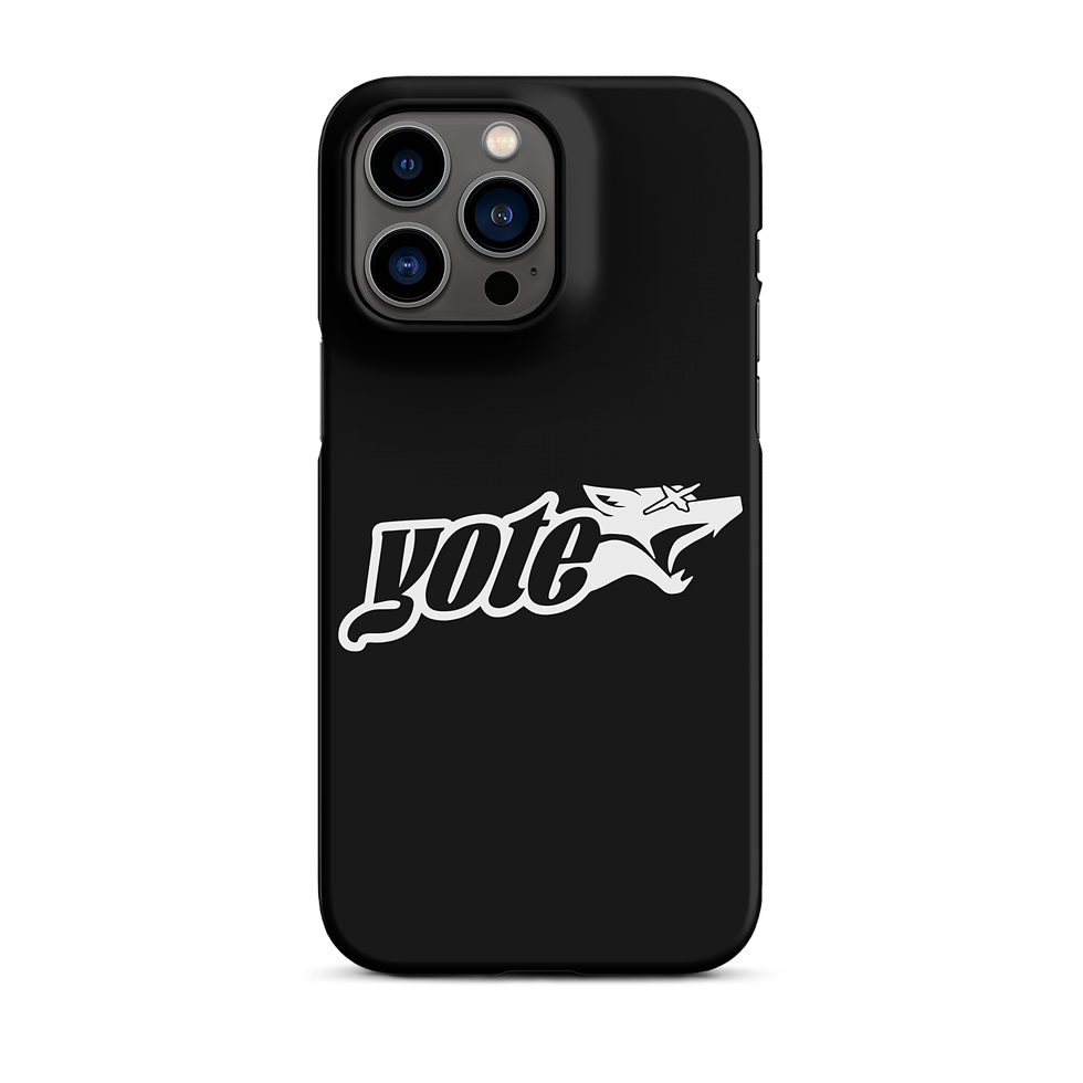 Thumbnail: Logo Snap Case for iPhone® Black