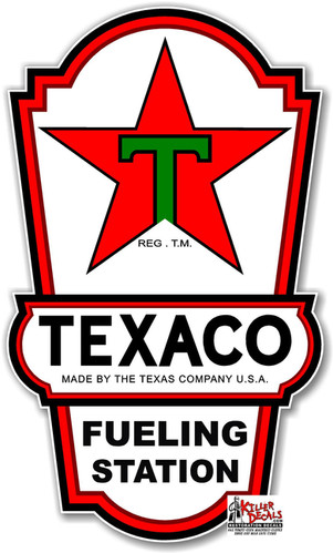 Texa61) TEXACO DECAL | killer decals